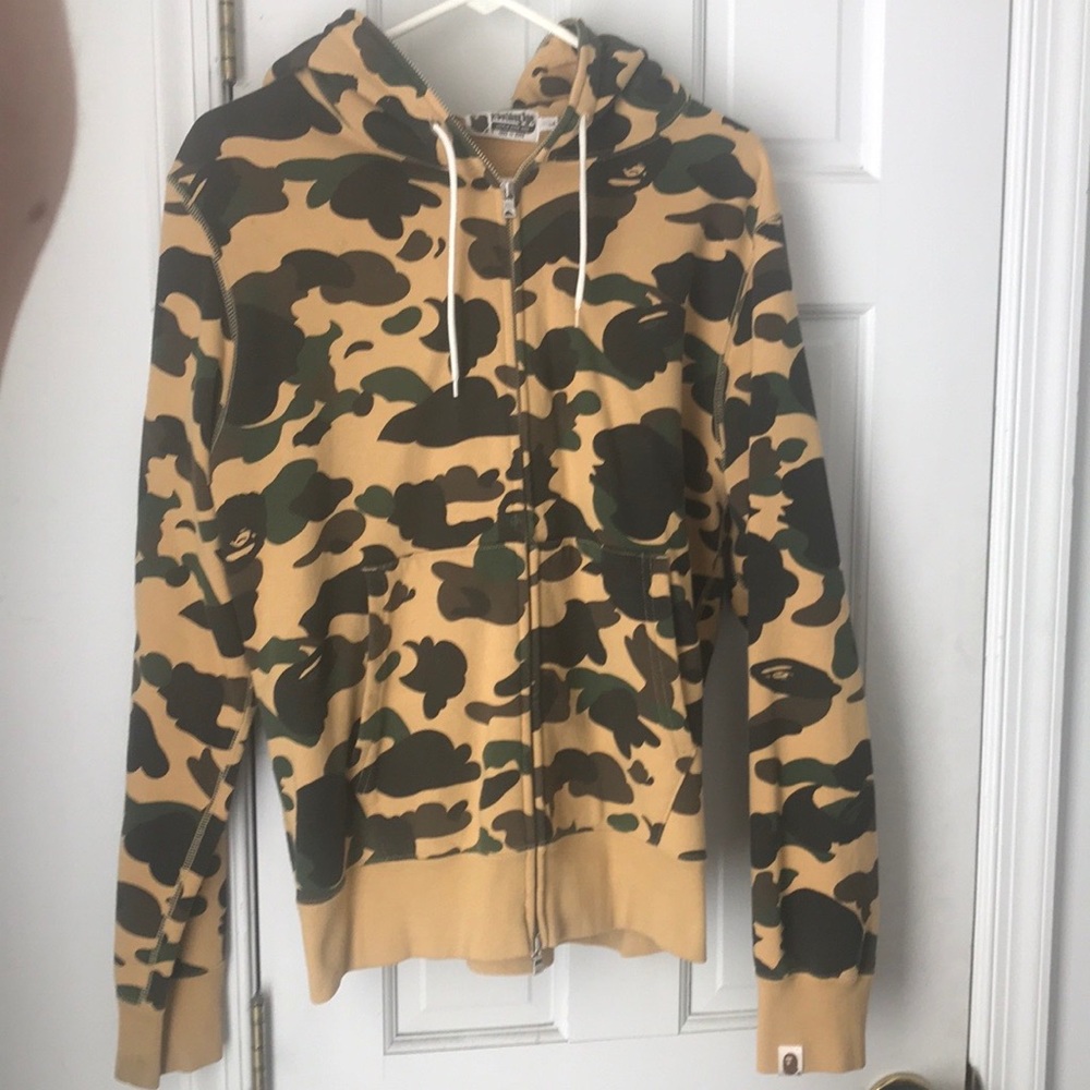 Bape camo hoodie